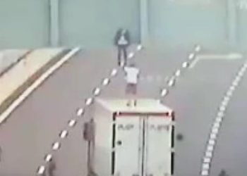 Camionista eroe Milano, foto da web