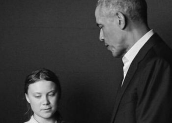 Greta Thunberg e Barack Obama