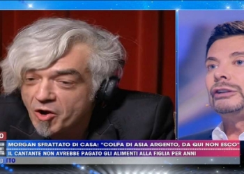 Morgan contro Riccardo Signoretti a Live non è la d'Urso