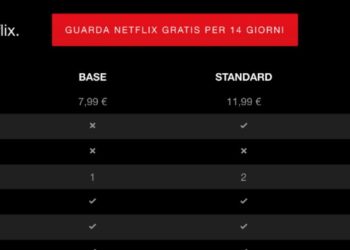 Netflix, aumentano prezzi abbonamento