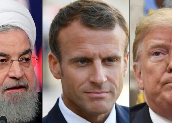 Rohani, Macron e Trump