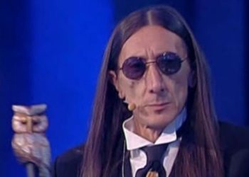 Franco Pistoni, lo Iettatore di Avanti un altro (foto Instagram)