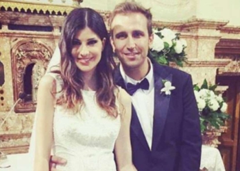 Pio Dantini e la moglie Cristina Garofalo (foto Instagram)