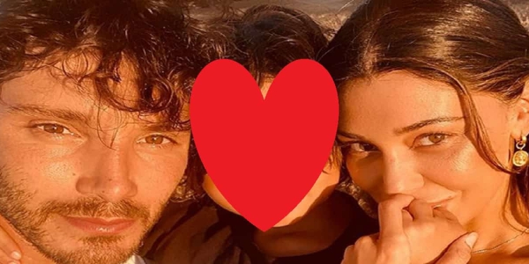 Santiago De Martino, figlio di Belen e Stefano