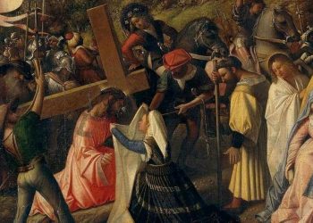 Salita di Cristo al Calvario di Giovanni Busi (particolare)