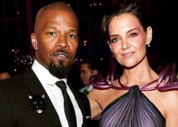 Jamie Foxx e Katie Holmes, foto da Instagram