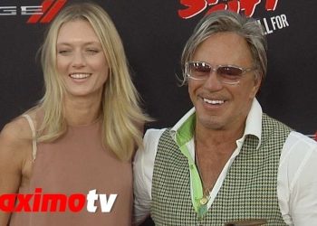 Anastassija Makarenko e Mickey Rourke