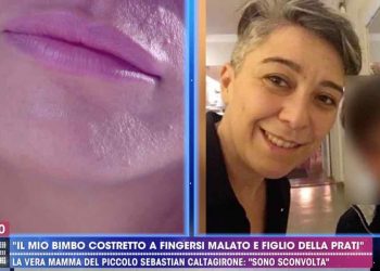 mamma Sebastian Caltagirone a Live non è la D'urso