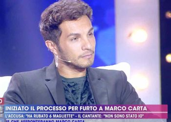 Marco Carta a Live - Non è la d'Urso