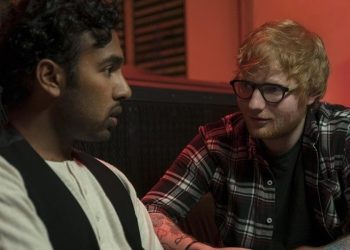 Una scena del film con Ed Sheeran
