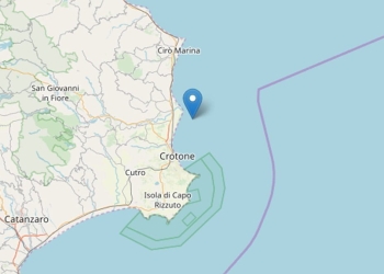 Terremoto Crotone (Ingv)