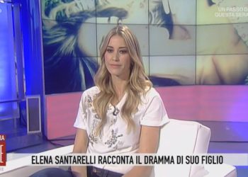 Elena Santarelli a Storie Italiane (Rai)
