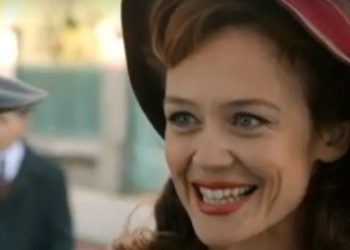 Francesca Cavallin interpreta Paola Levi, prima moglie Olivetti (foto Rai)