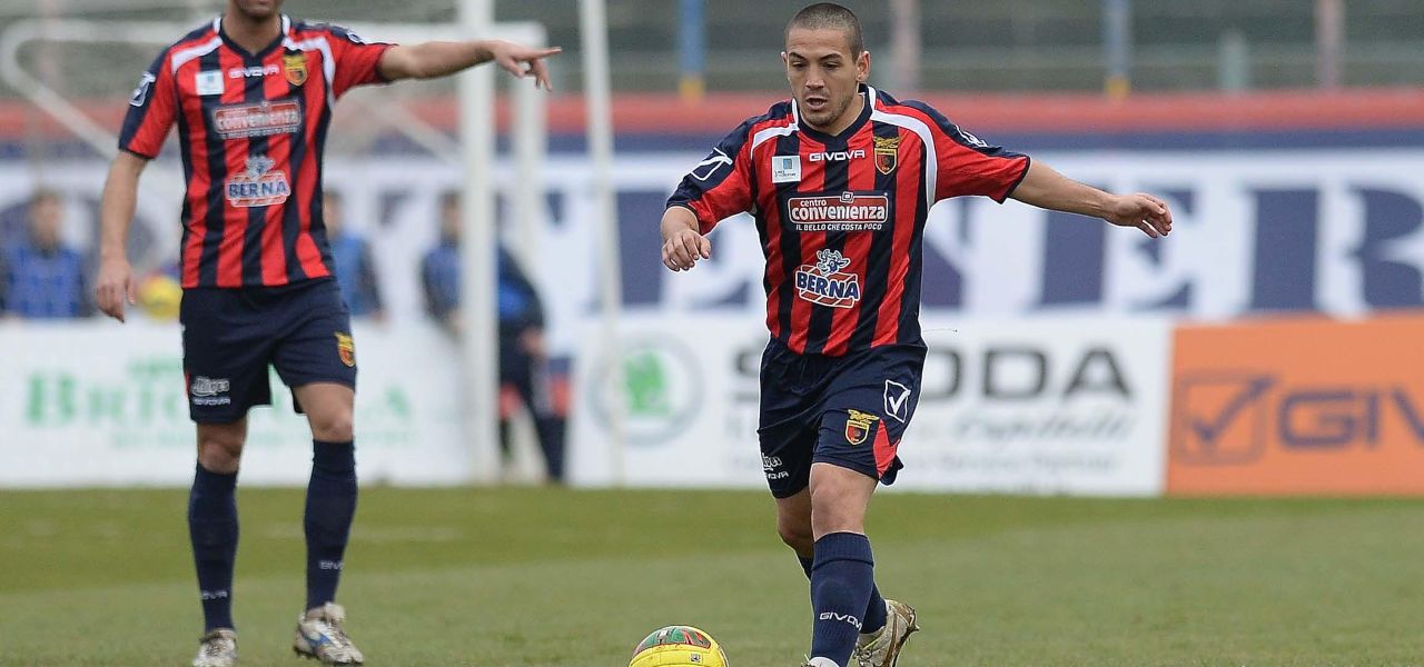 Pagani, Italy. 13th Mar, 2021. The coach Giacomo Filippi Palermo Football  Club.Serie C Championship - Marcello Torre Stadium, 30th day Group C. The  match between Paganese and Palermo ends with the final