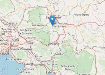 Terremoto oggi a Benevento, Ingv