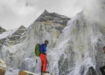 Foto dalla pagina Facebook di Matteo Della Bordella