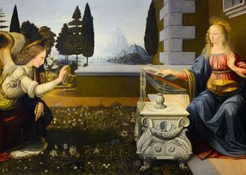 Leonardo da Vinci, Annunciazione (1472)