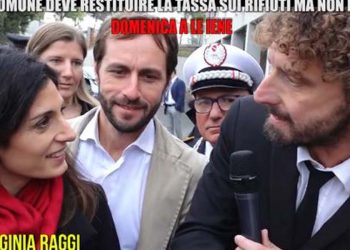 Rifiuti a Roma, Le Iene