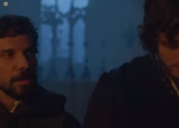 Girolamo Savonarola interpretato da Francesco Montanari (foto da YouTube)