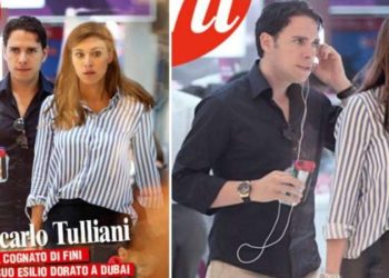 Giancarlo Tulliani e Federica Papadia (Foto: Chi)