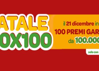 Superenalotto Natale 100x100