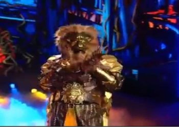 Il leone de Il cantante mascherato - Screenshot da video