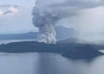 Filippine, vulcano Taal