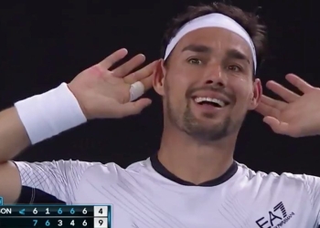 Fabio Fognini batte Thompson e provoca pubblico