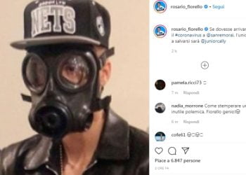 Fiorello e la foto di Junior Cally su Instagram