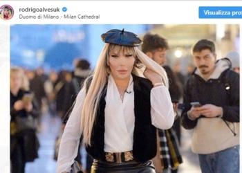 Rodrigo Alves e il nuovo look (Instagram)