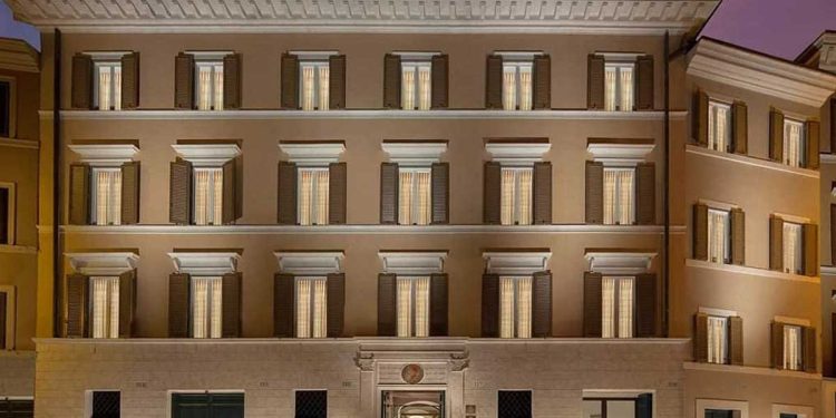 Palazzo Scanderbeg a Roma