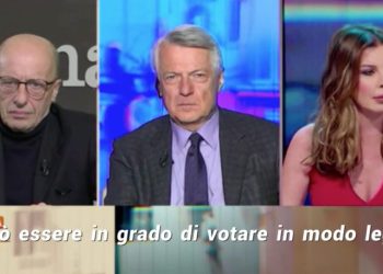 Alba Parietti a Stasera Italia