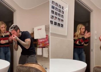 Fedez scherzo a Chiara Ferragni