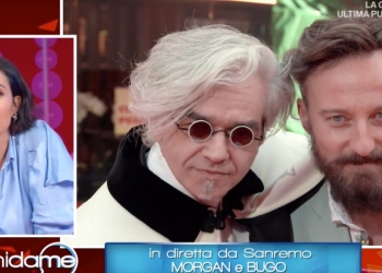 Morgan e Facchinetti in collegamento con Vieni da me