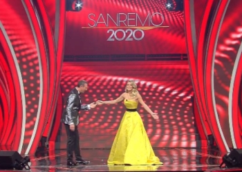 Amadeus e Diletta Leotta a Sanremo 2020