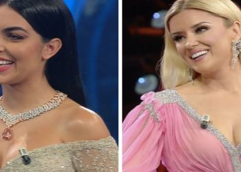 Alketa Vejsiu e Georgina Rodriguez