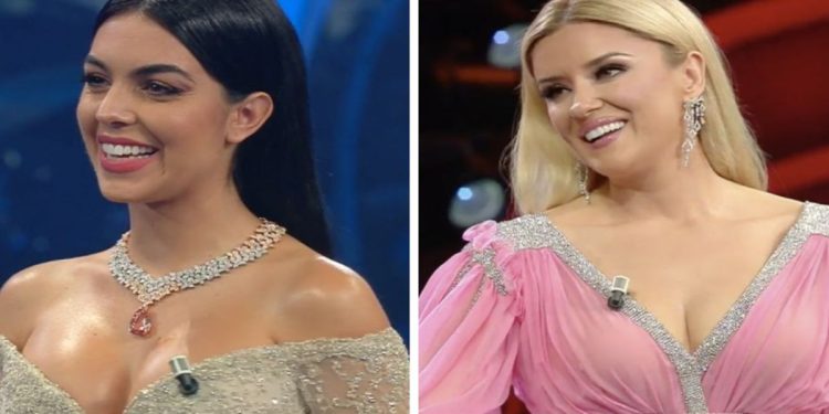 Alketa Vejsiu e Georgina Rodriguez