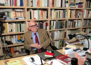 Il filosofo Salvatore Natoli (foto M. Pozza)