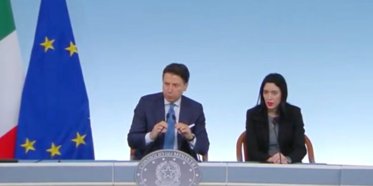 Conte-azzolina in conferenza