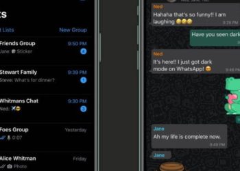 Dark mode su Whatsapp