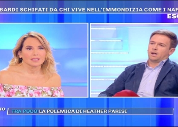 Barbara D'Urso contro Consigliere di Pavia Niccolò Fraschini