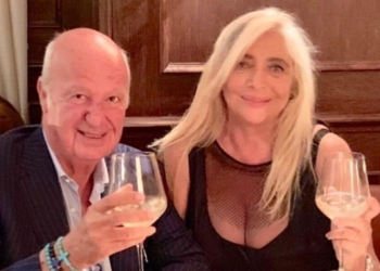 Nicola Carraro e Mara Venier