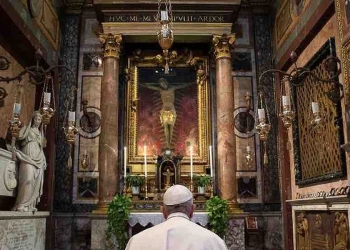 Il Crocifisso miracoloso di San Marcello