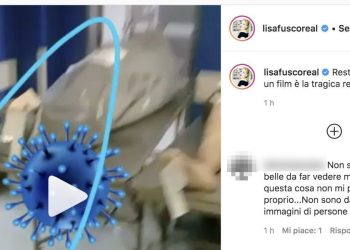 Lisa Fusco, post choc su morti coronavirus