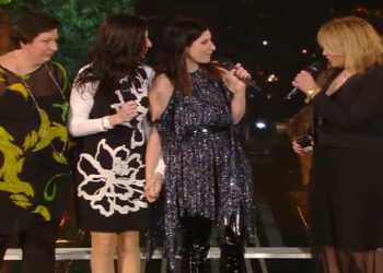 Lorena Elisa ed Ottavia, amiche di Laura Pausini - Screenshot da video