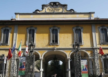 Il Pio Albergo Trivulzio a Milano (Foto LaPresse)