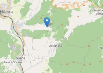 Terremoto a Chitignano (Arezzo)