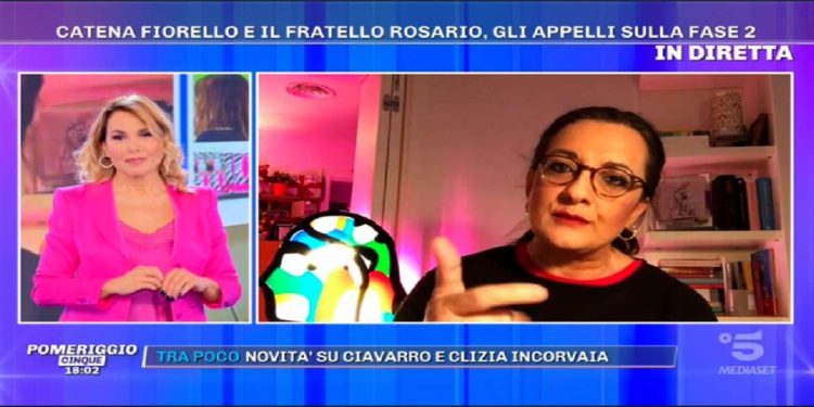 Catena Fiorello a Pomeriggio 5