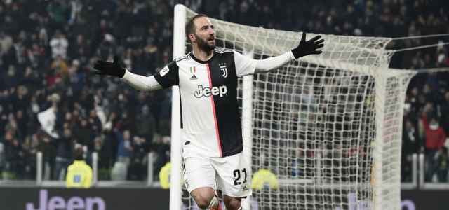Gonzalo Higuain gol Juventus Udinese lapresse 2020 640x300