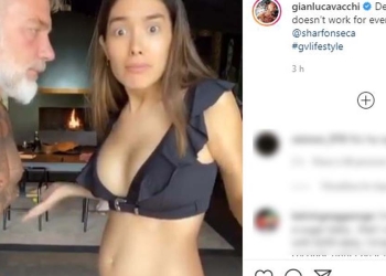 Gianluca Vacchi e Sharon Fonseca, Instagram